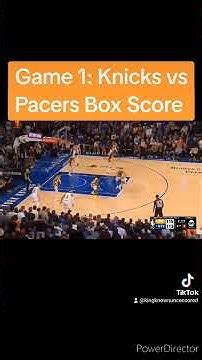 knicks vs pacers box score